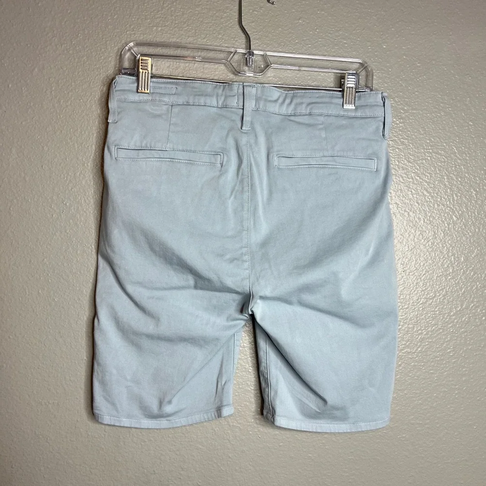 EDWIN Mason Shorts Mens Size 28 Slim Chino Blue Fog 8